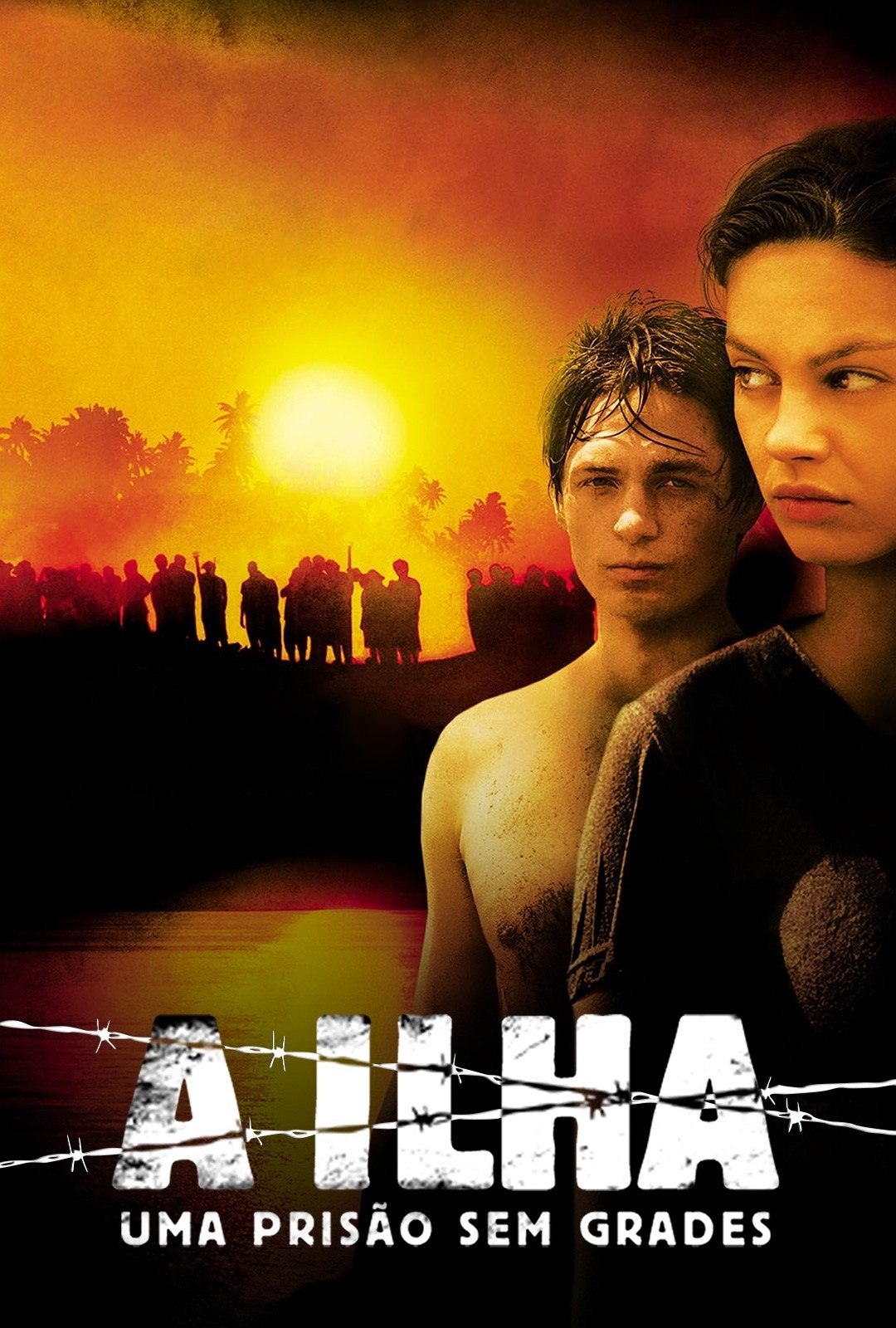 Poster de A Ilha - Uma Prisão sem Grades