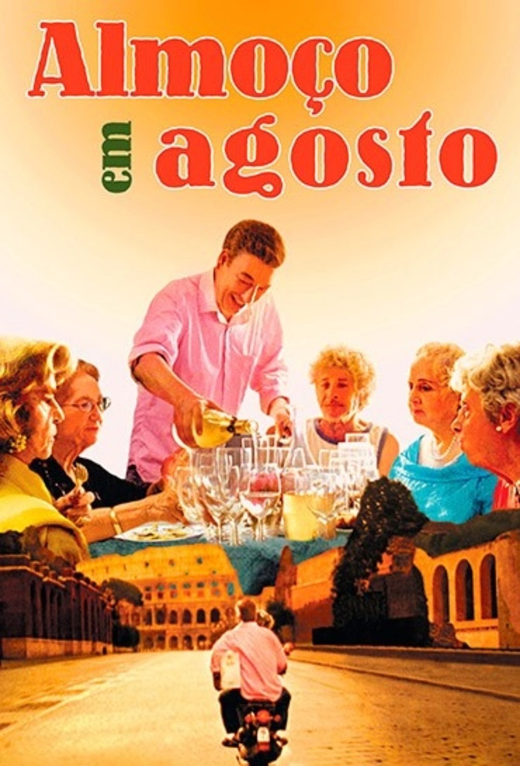 Poster de Almoço em Agosto