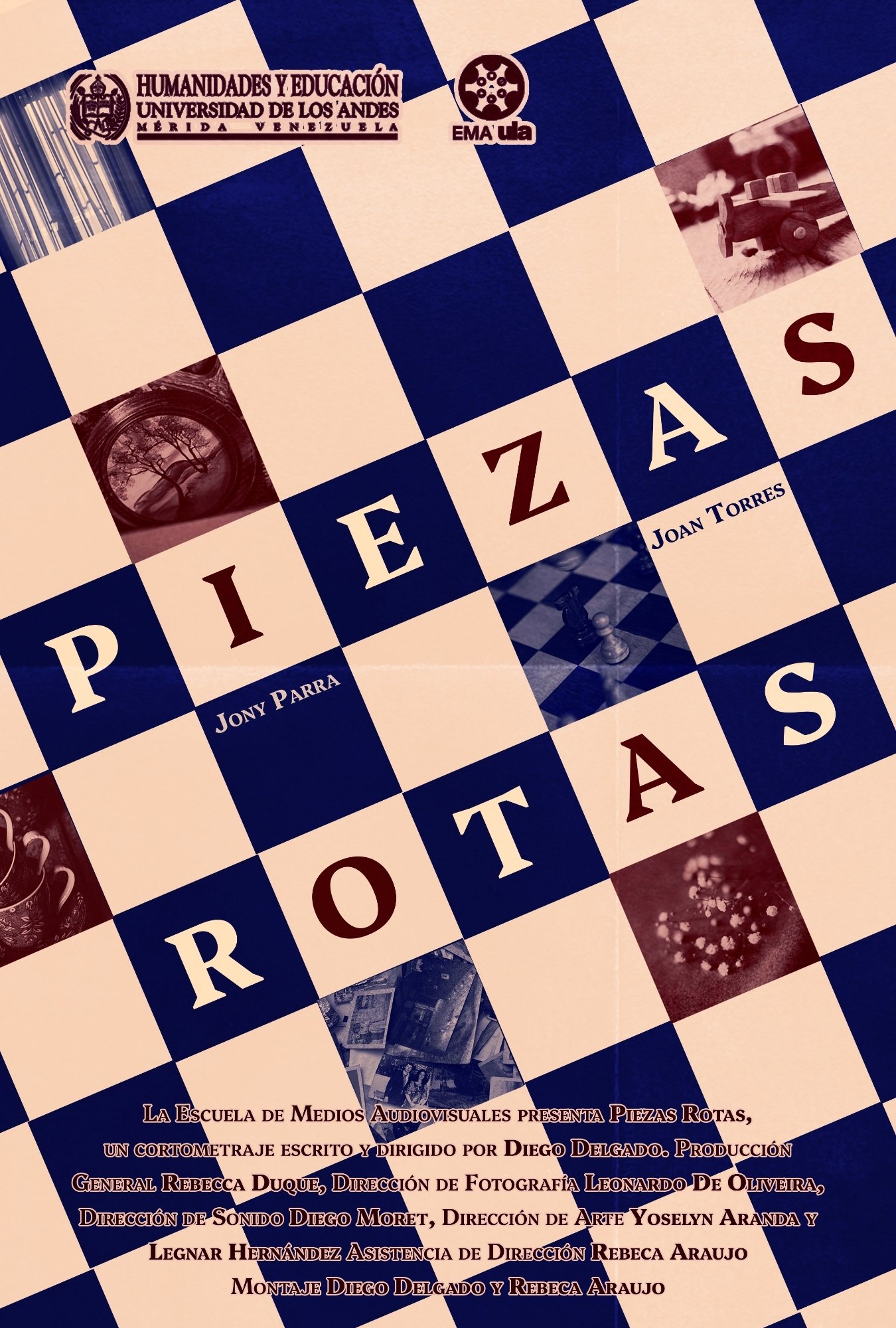 Poster de Piezas Rotas