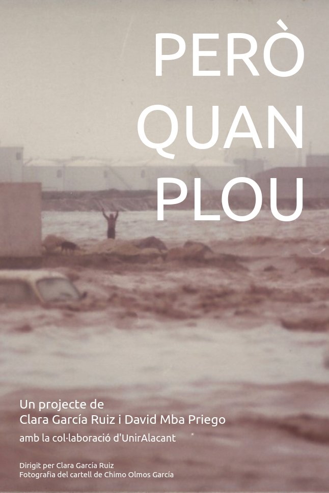 Poster de Però quan plou