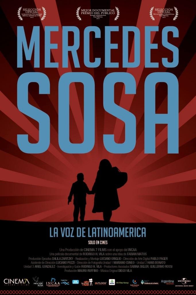 Poster de Mercedes Sosa: la voz de Latinoamérica