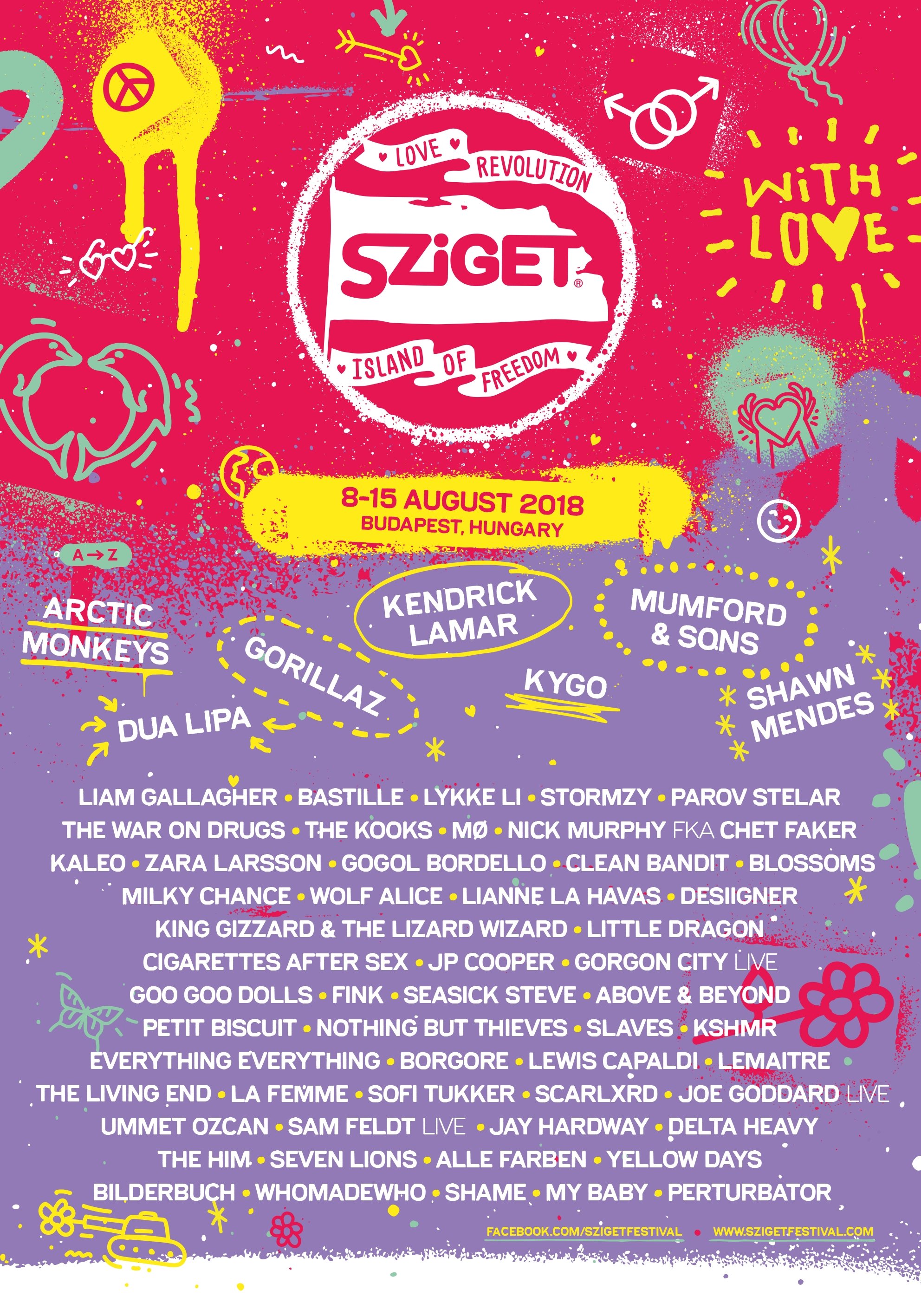 Affiche du film Gorillaz | Sziget Festival 2018 (ARTE Concert)