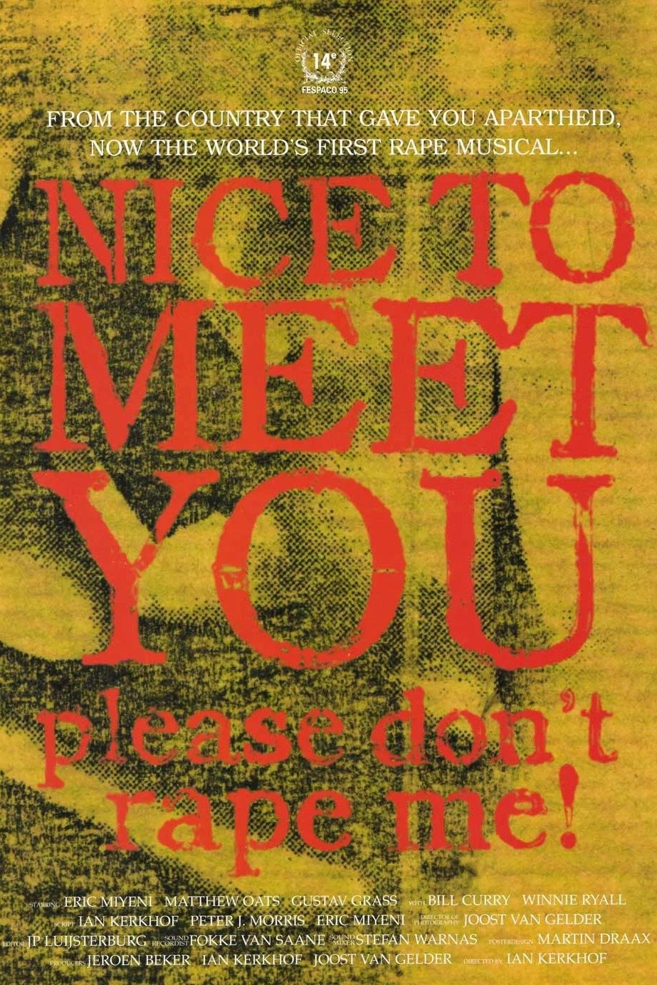 Poster de Nice to Meet You, Please Don't Rape Me!