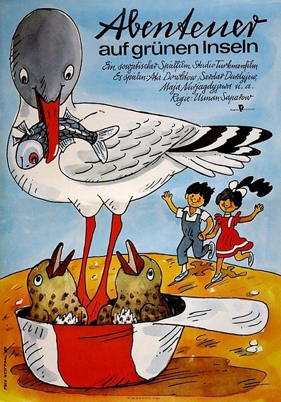 Poster de Priklyucheniya na malenkikh ostrovakh