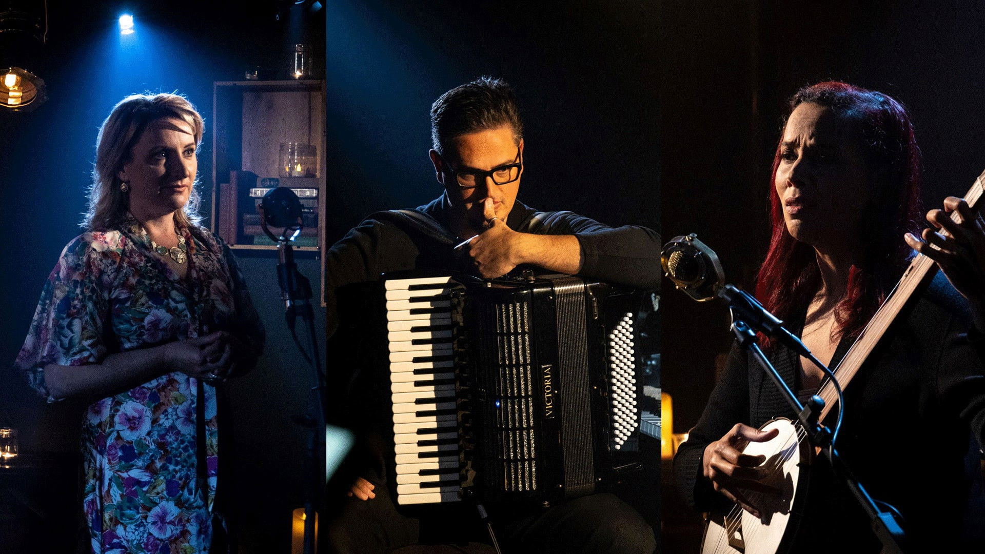 Róisín Elsafty, Rhiannon Giddens & Francesco Turrisi