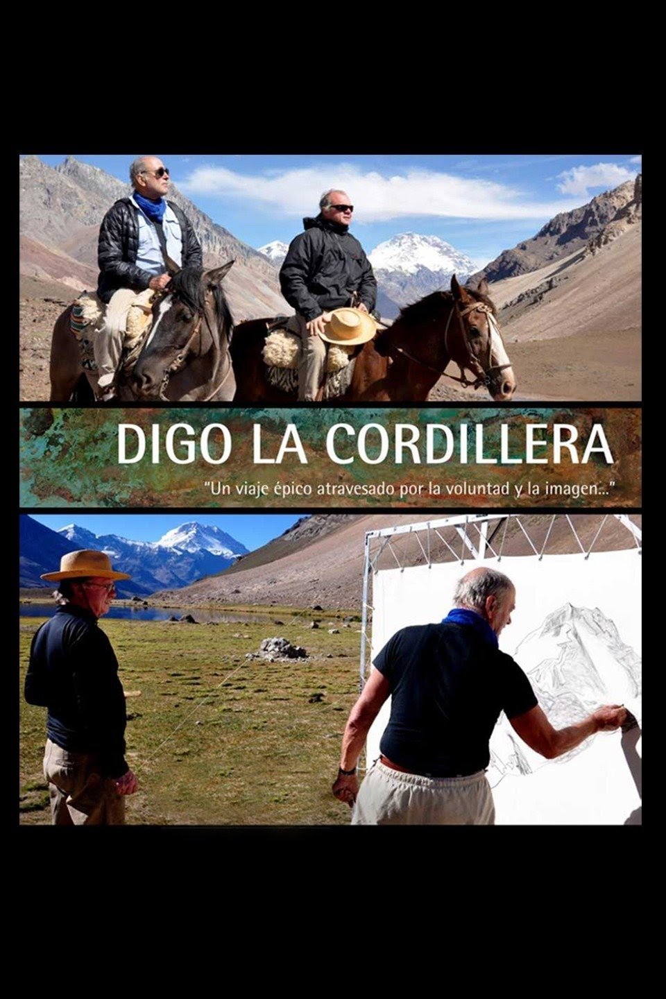 Poster de Digo la cordillera, cuadernos de viaje