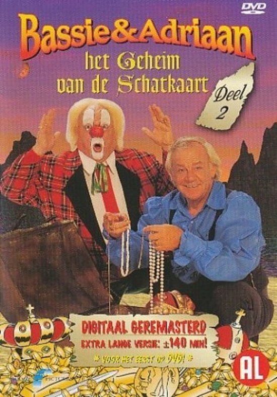 Poster de Bassie & Adriaan - Het Geheim van de Schatkaart Deel 2