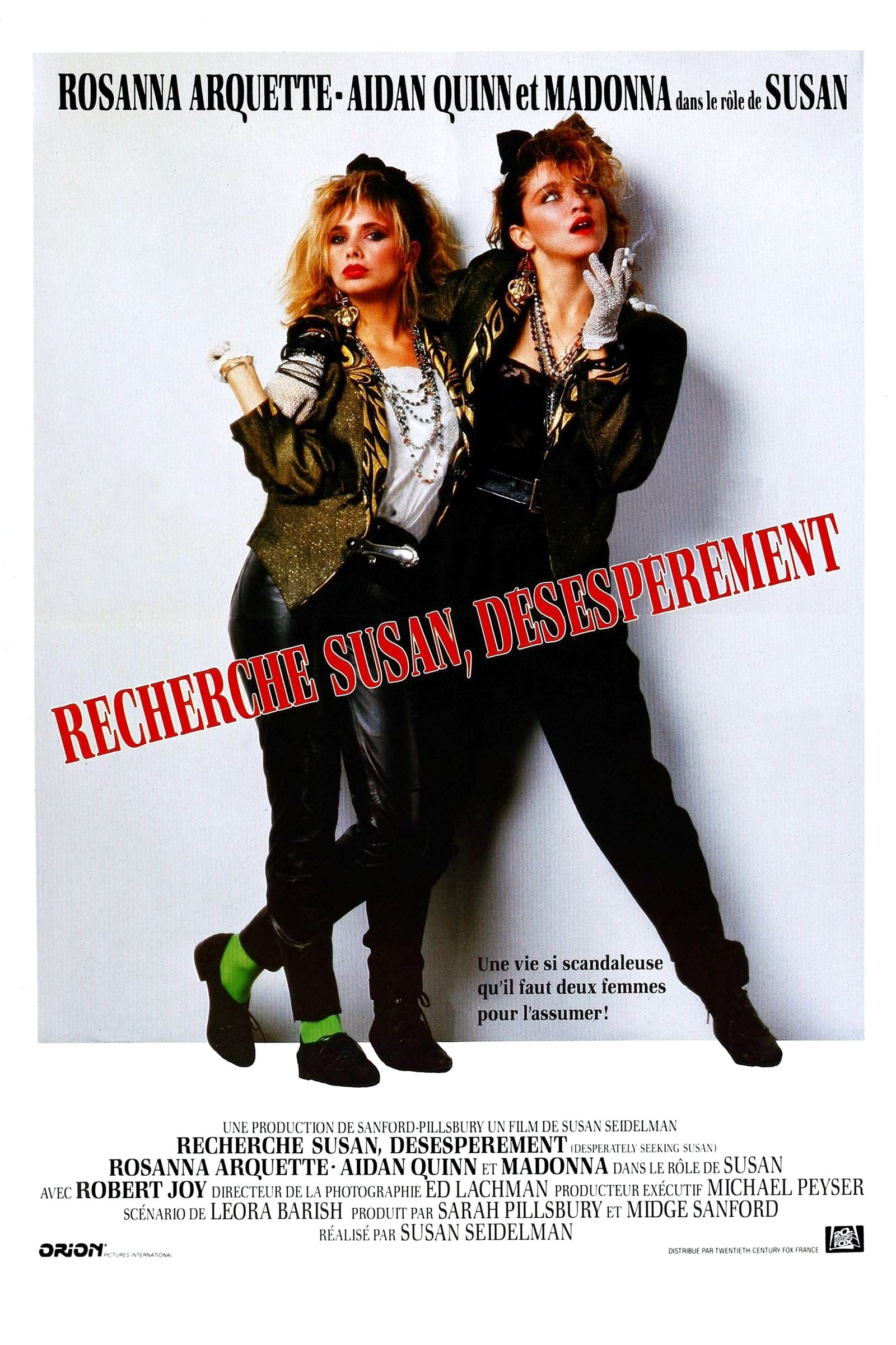 Affiche du film Desperately Seeking Susan