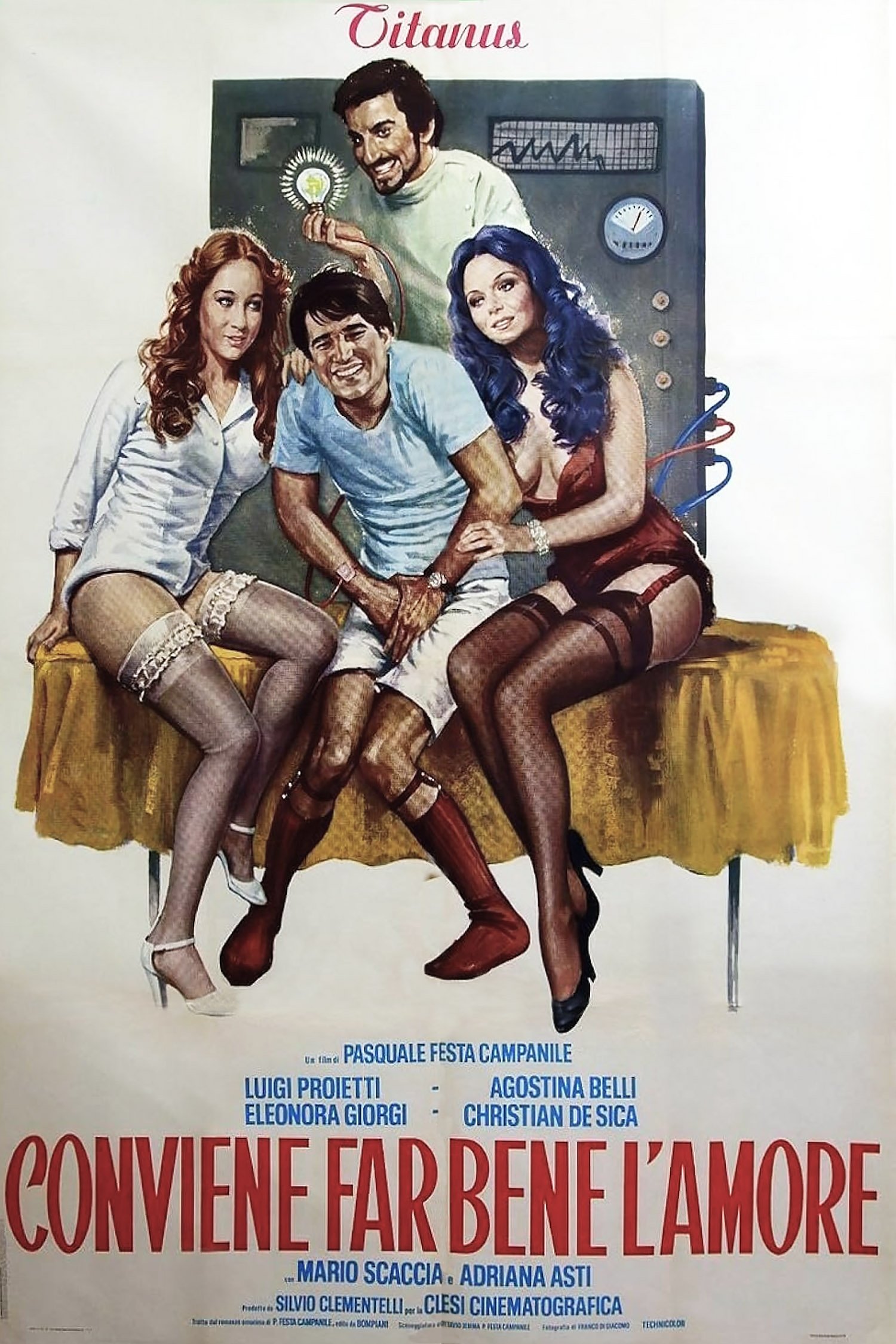 Poster de Conviene far bene l'amore