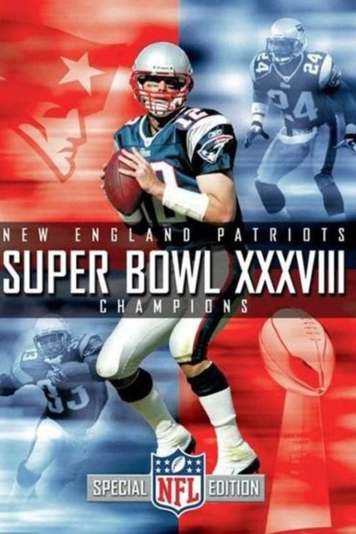 Poster de Super Bowl XXXVIII Champions: New England Patriots