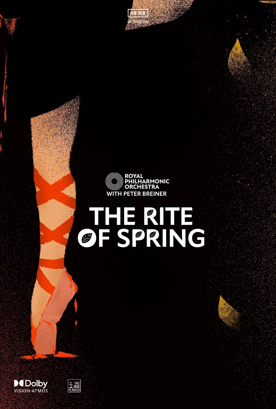 Poster de Igor Stravinsky's The Rite of Spring performed by The Royal Philharmonic Orchestra