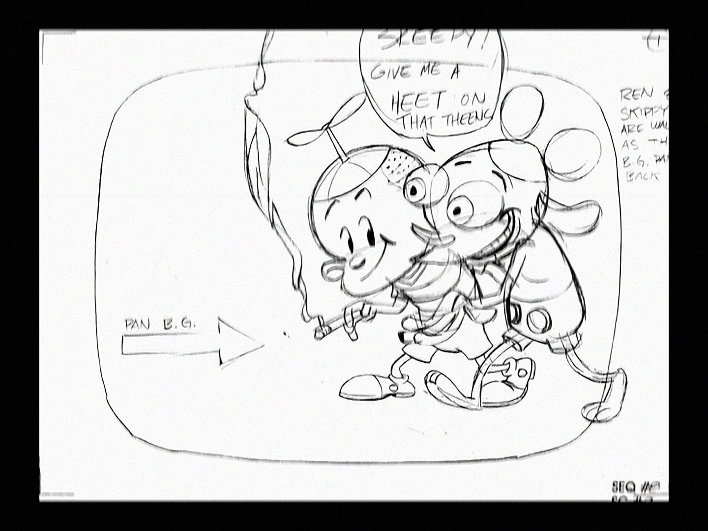 Ren Seeks Help: DVD Easter Egg