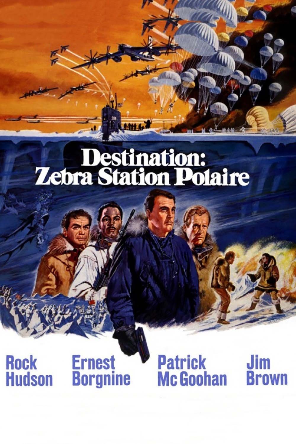 Affiche du film Destination : Zebra, station polaire