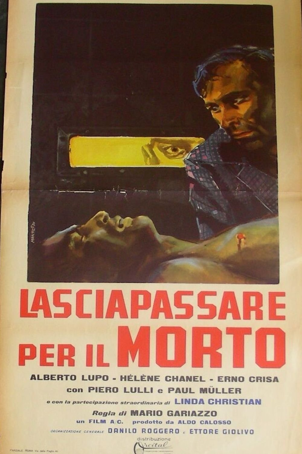 Poster de Lasciapassare per il morto