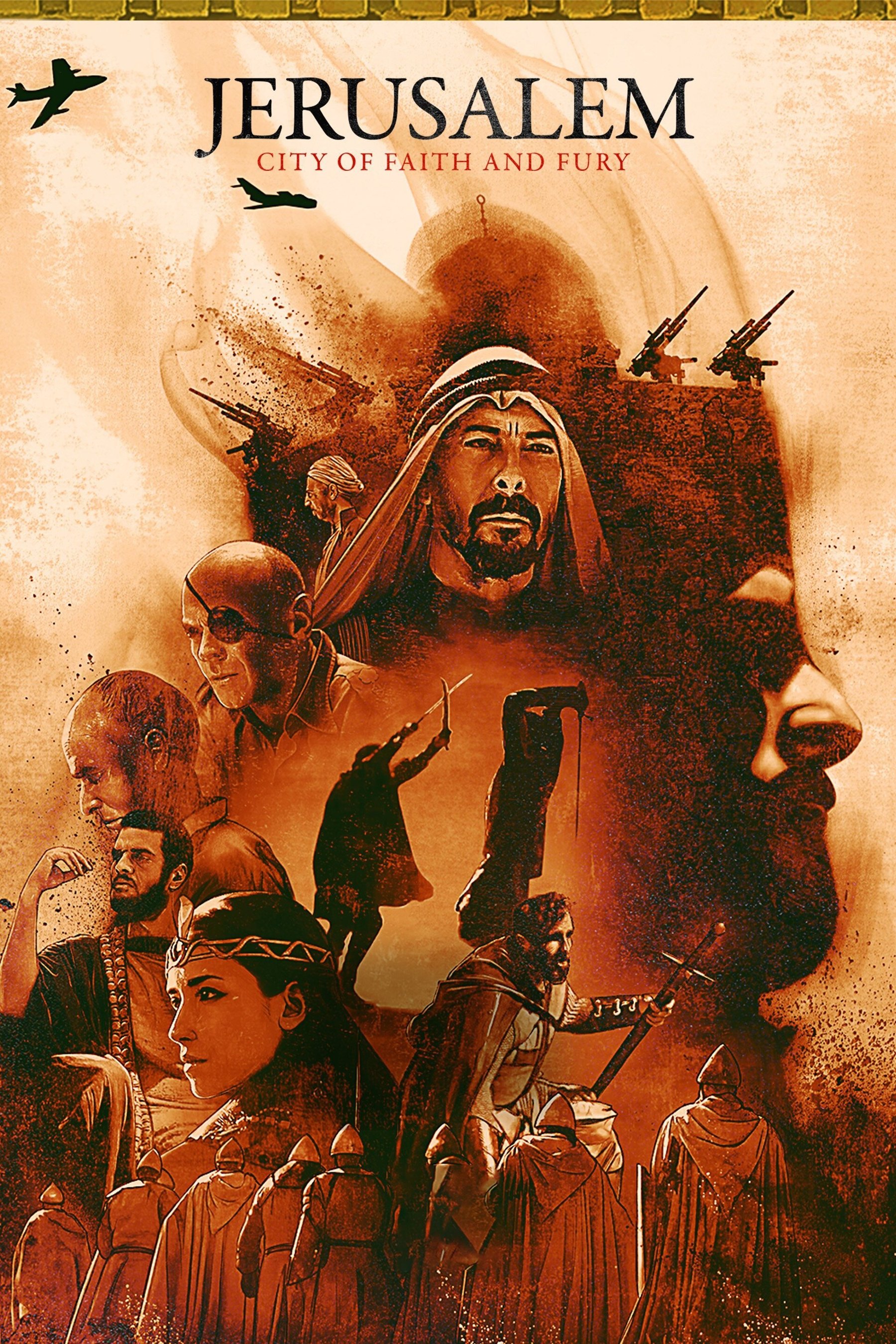 Poster de Jerusalém: Cidade de Fé e Guerra