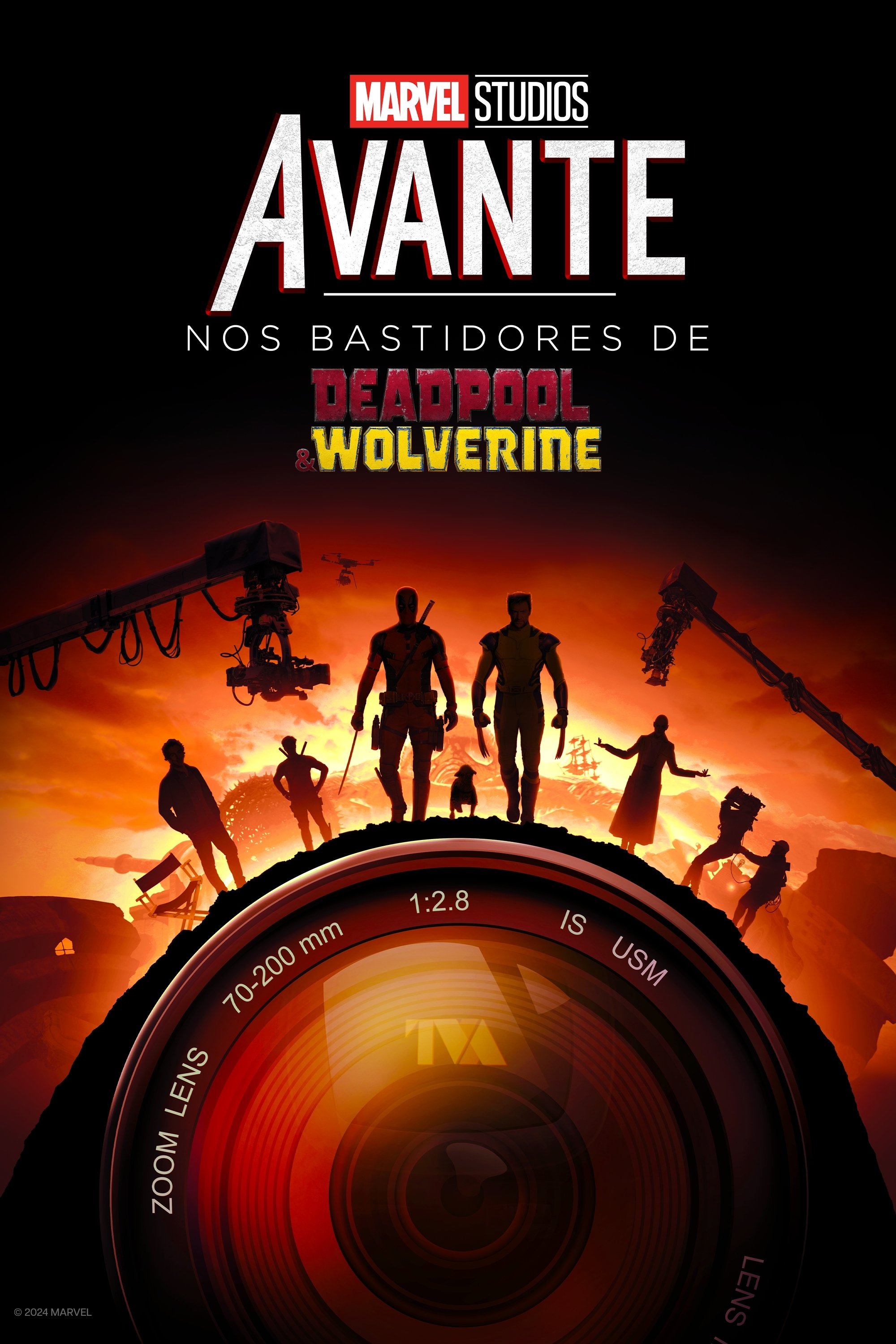 Poster de Avante: Nos Bastidores de Deadpool & Wolverine
