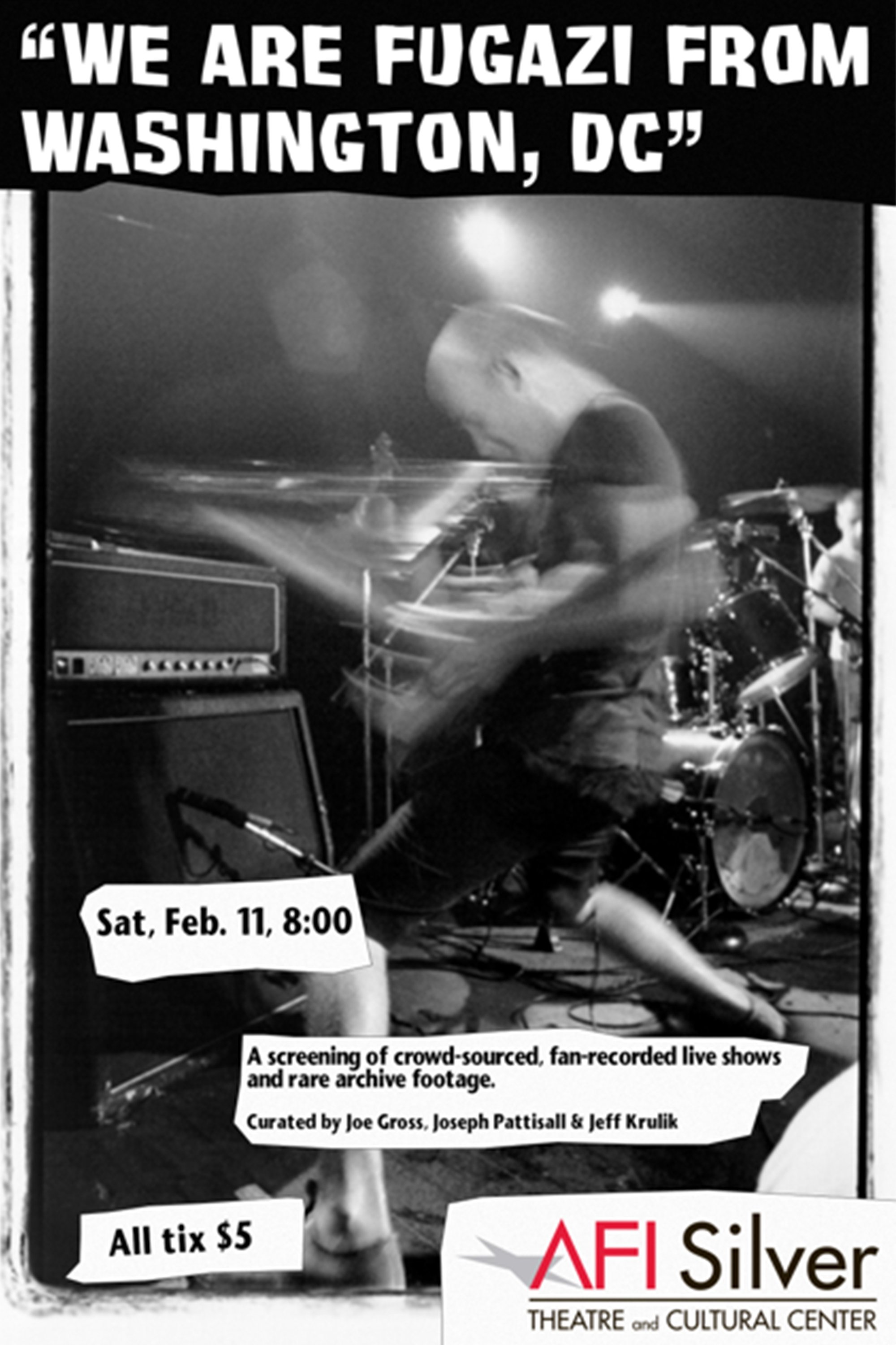 Poster de We Are Fugazi from Washington, D.C.