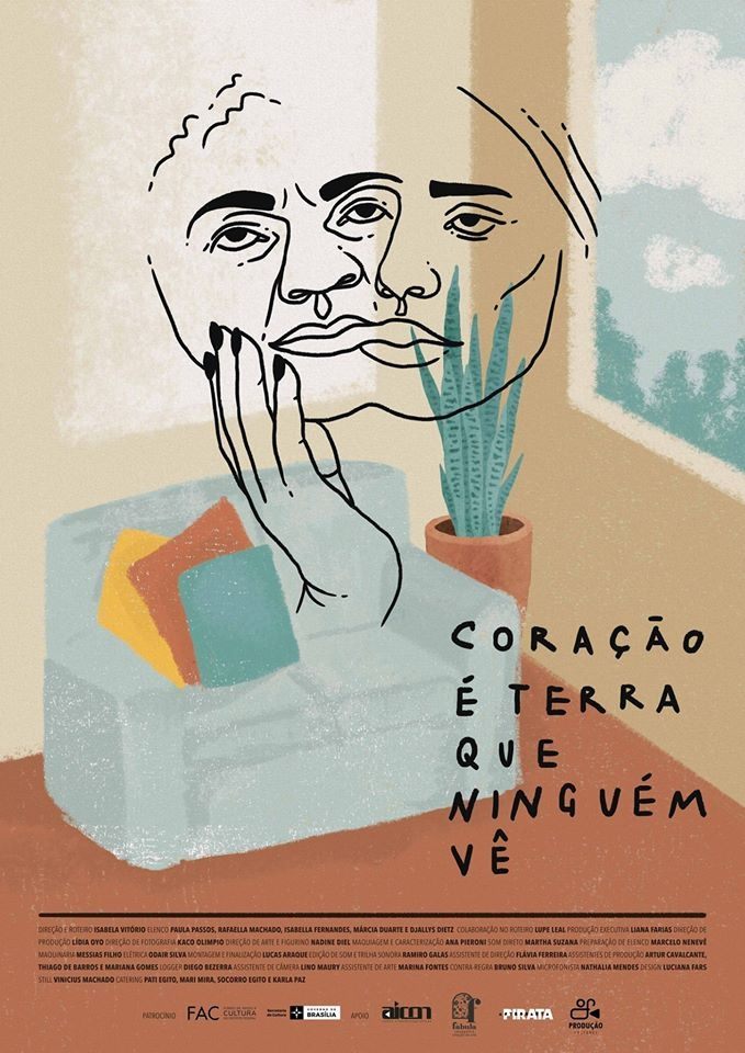 Poster de Coração É Terra que Ninguém Vê