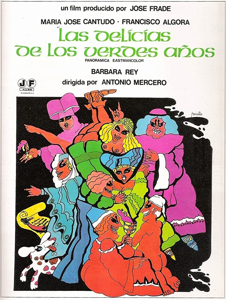 Poster de Las delicias de los verdes años