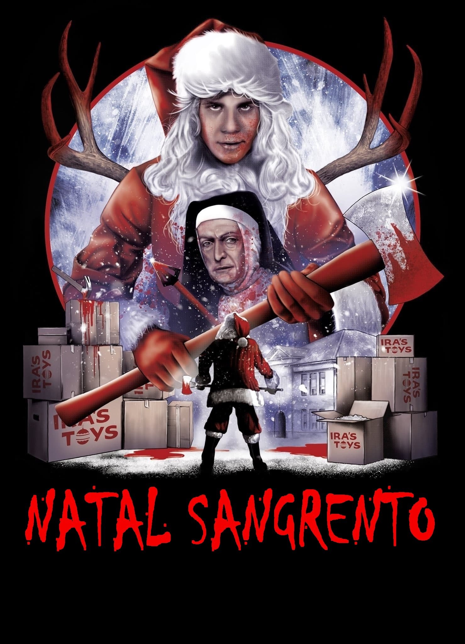 Poster de Natal Sangrento