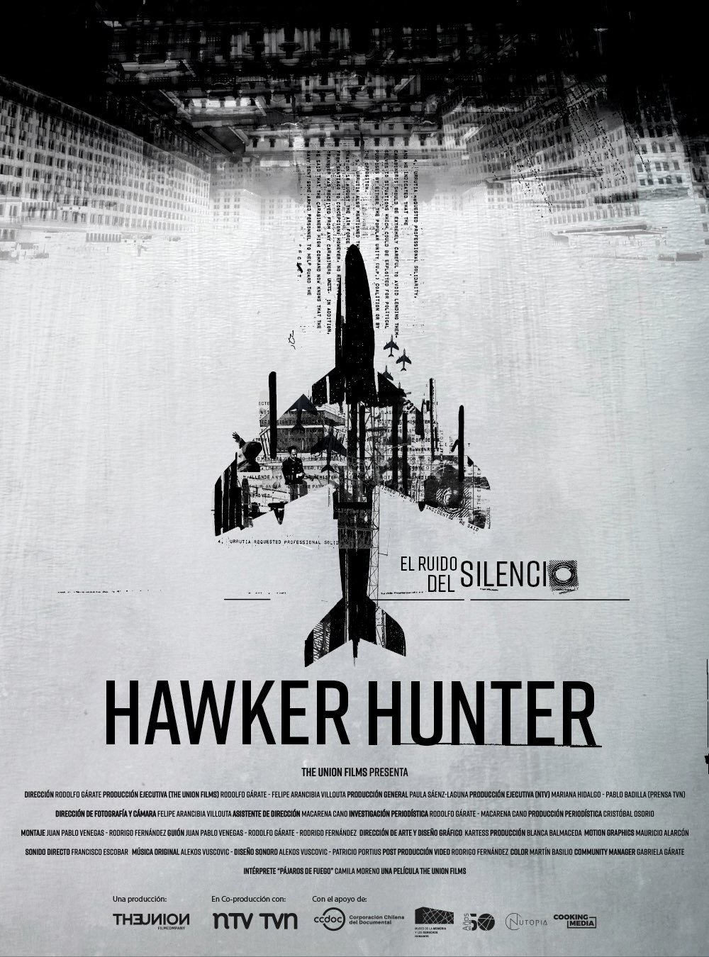 Poster de Hawker Hunter. El ruido del silencio
