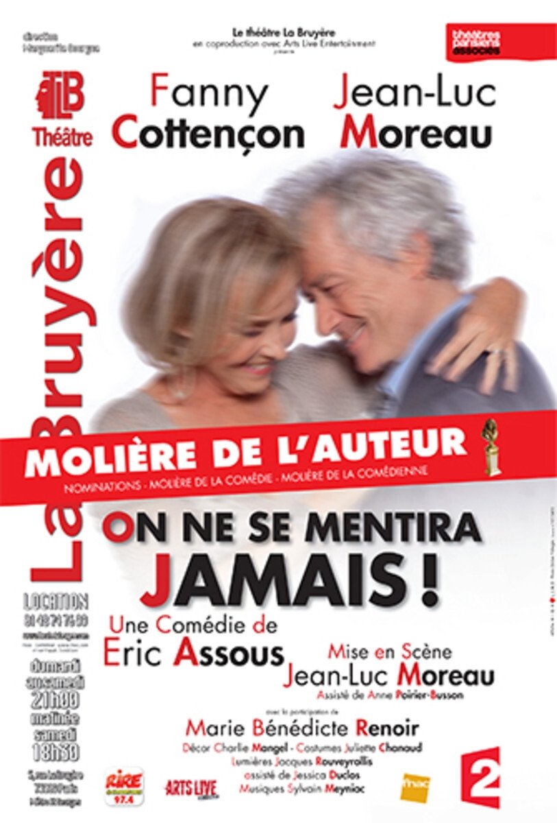 Poster de On ne se mentira jamais !