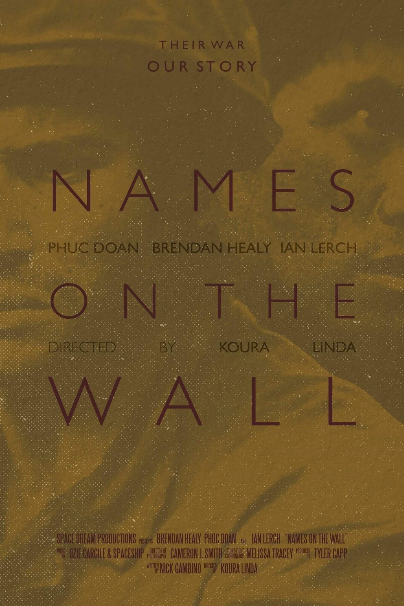 Poster de Names on the Wall