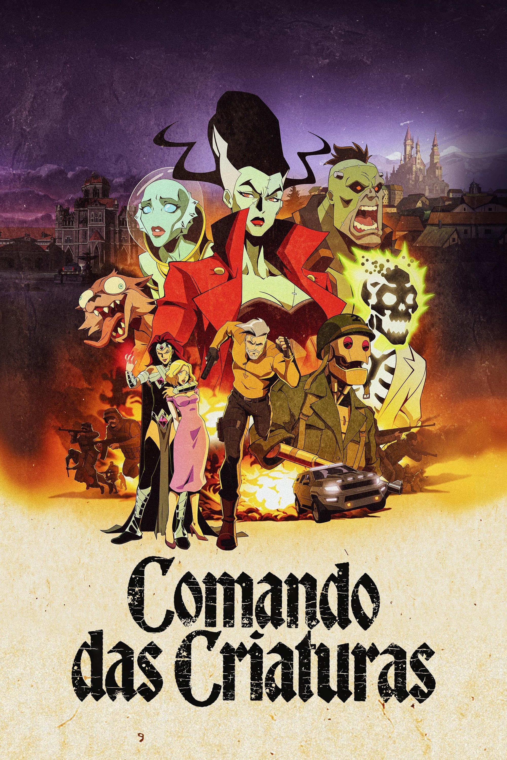 Poster de Comando das Criaturas
