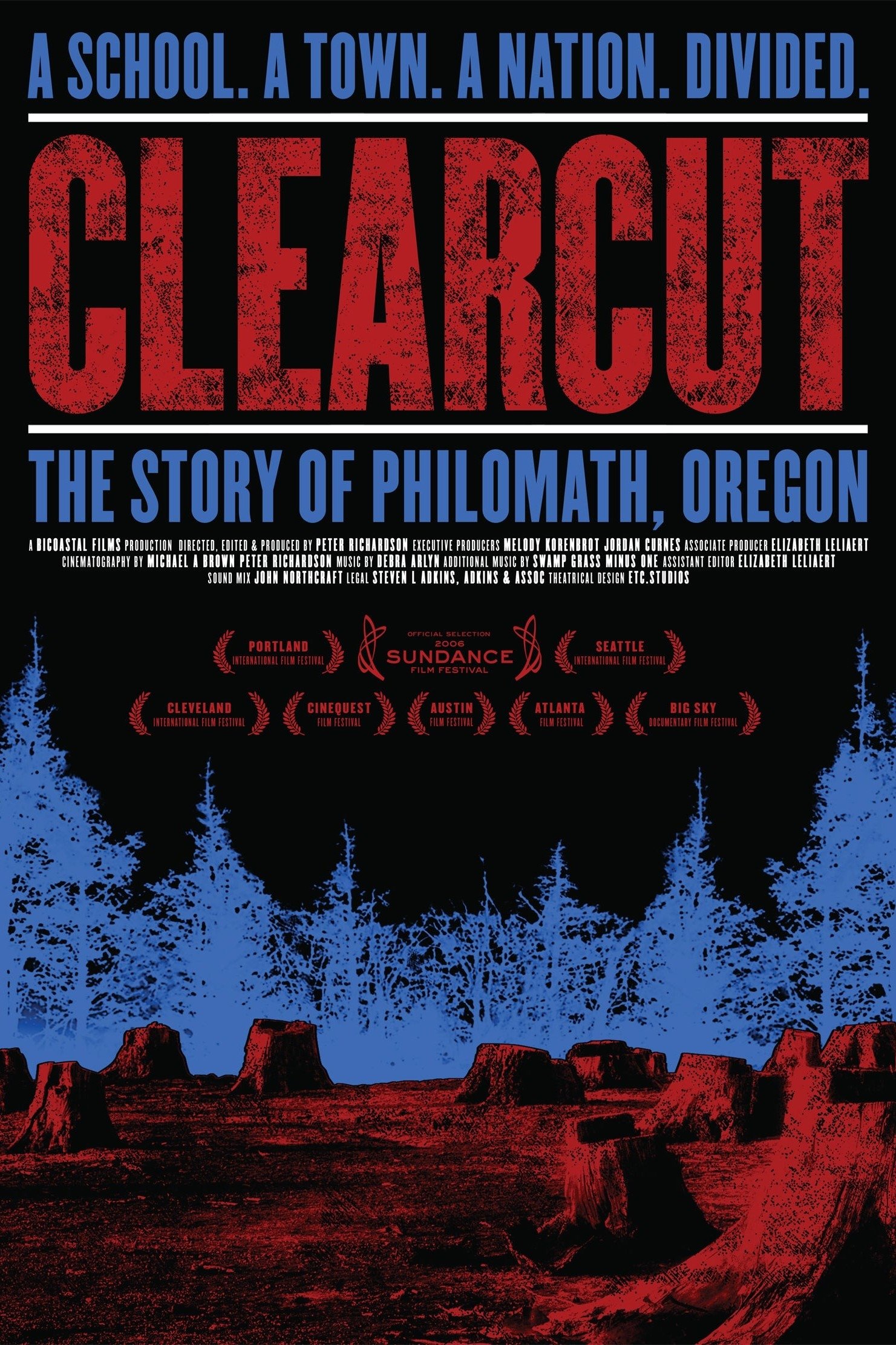 Poster de Clear Cut: The Story of Philomath, Oregon