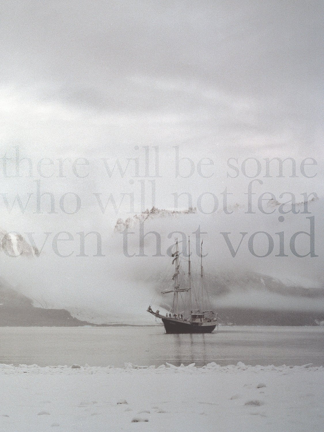 Poster de There Will Be Some Who Will Not Fear Even That Void