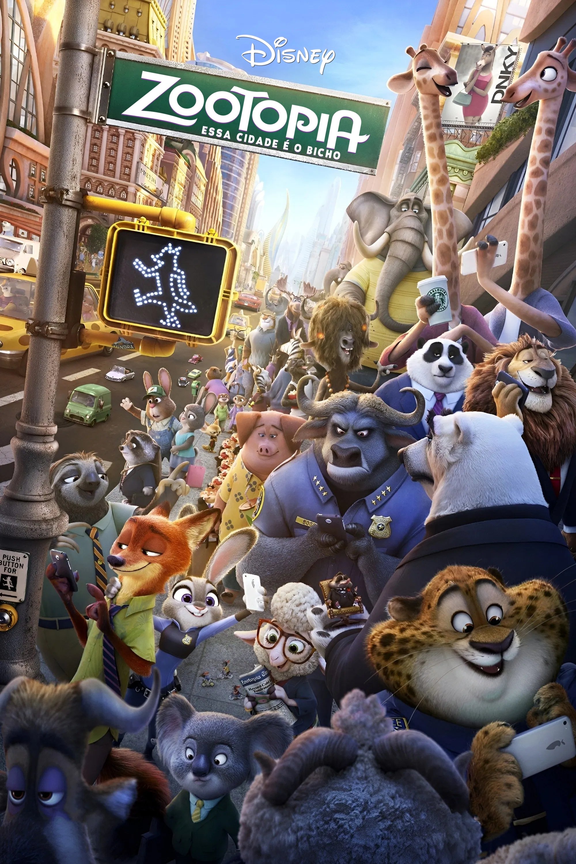 Poster de Zootopia: Essa Cidade é o Bicho
