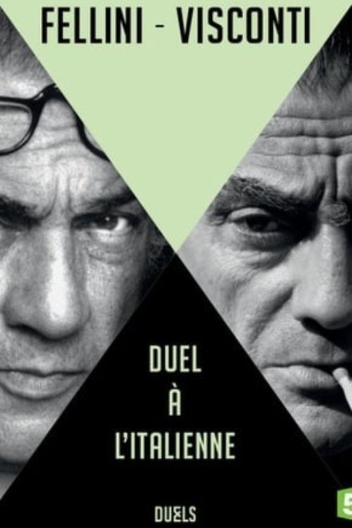 Poster de Visconti, Fellini, duel à l'italienne