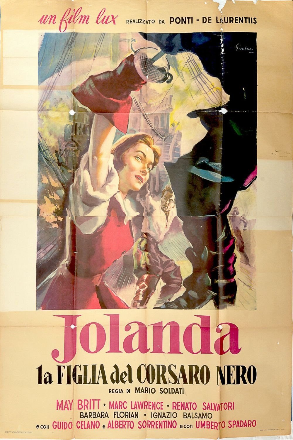 Poster de Jolanda la figlia del corsaro nero