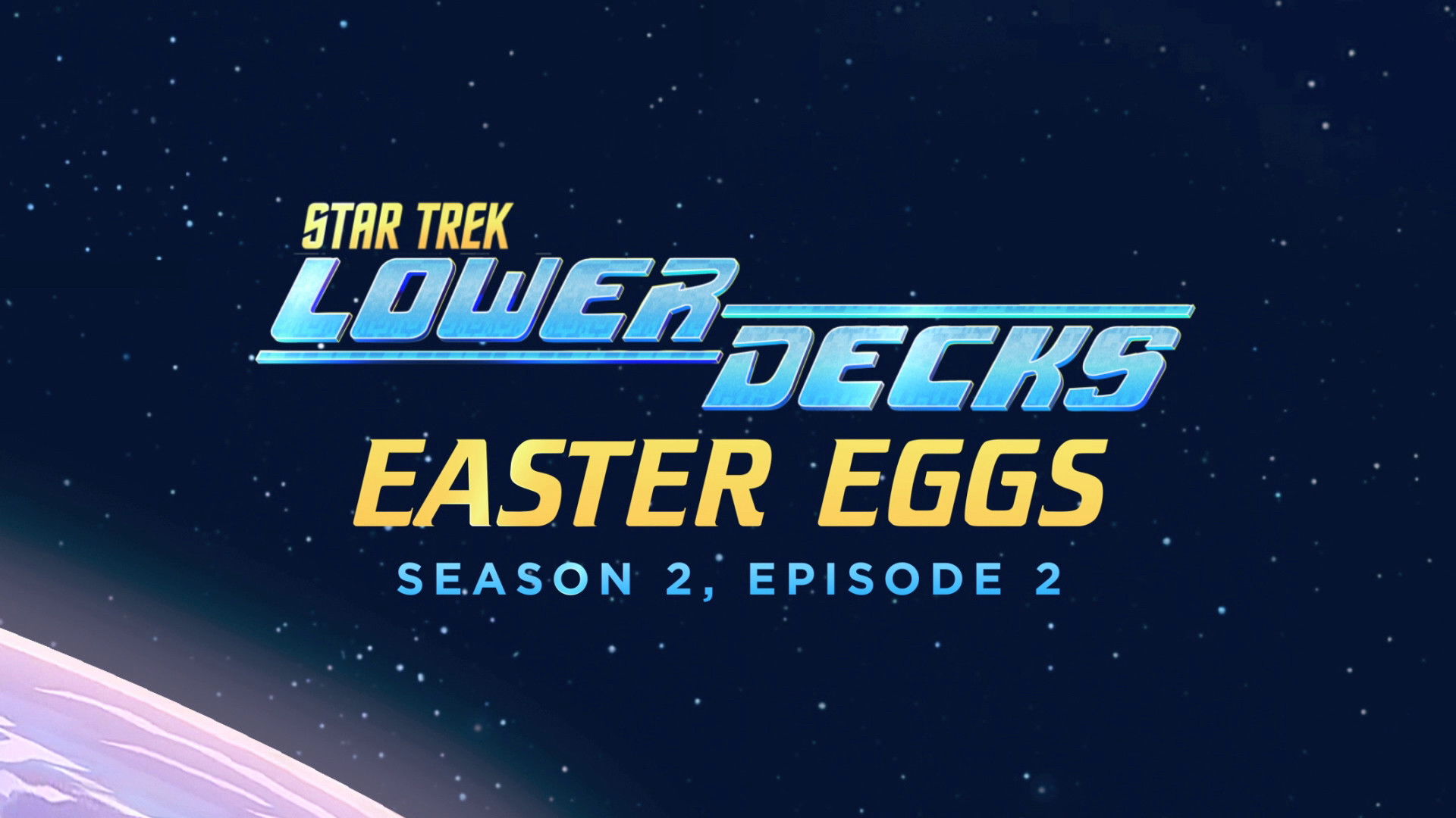 Easter Eggs - Season 2, Episode 2
