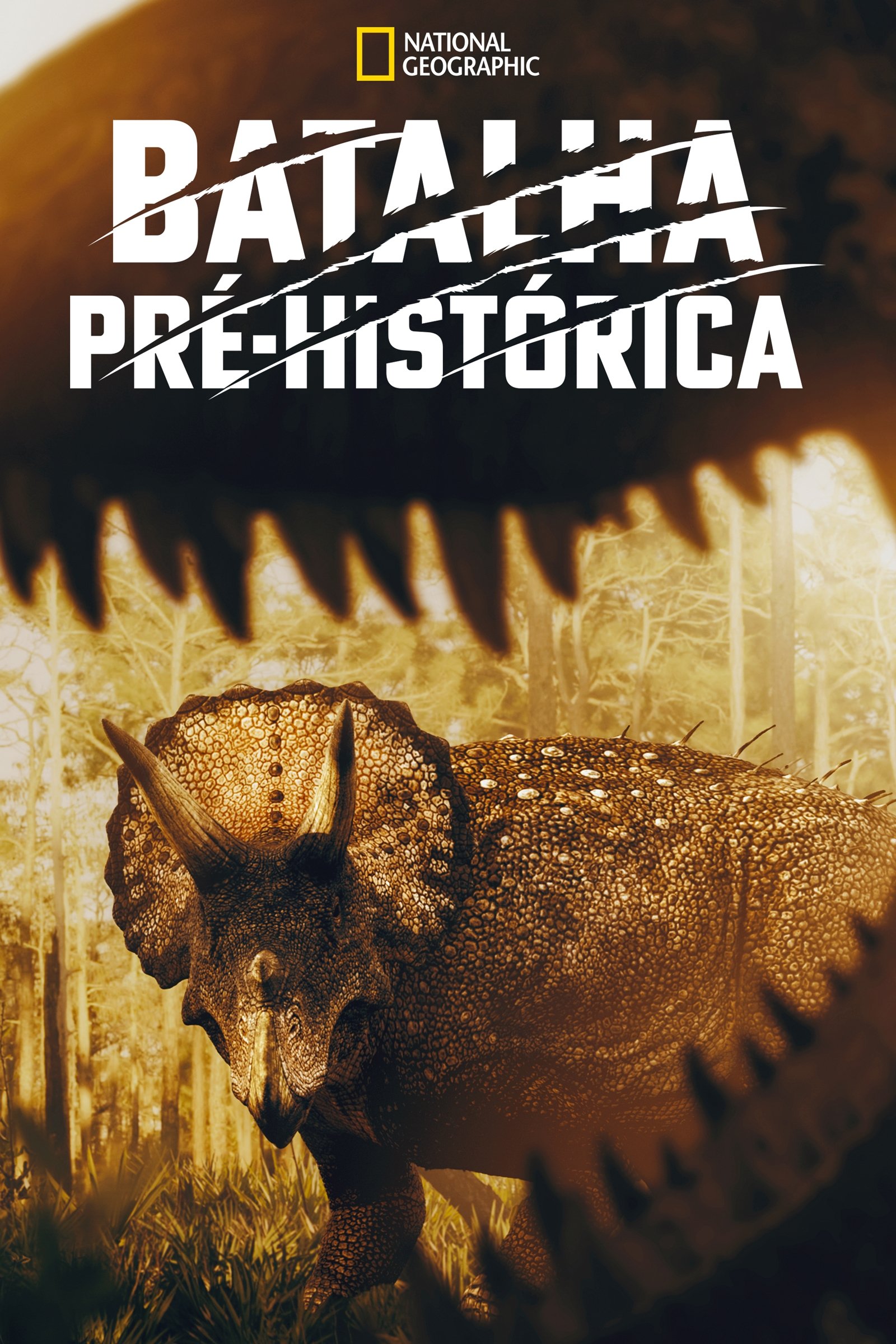 Poster de Batalha Pré-Histórica