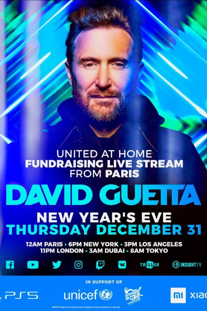Poster de David Guetta | United at Home - Fundraising Live from Musée du Louvre, Paris, France