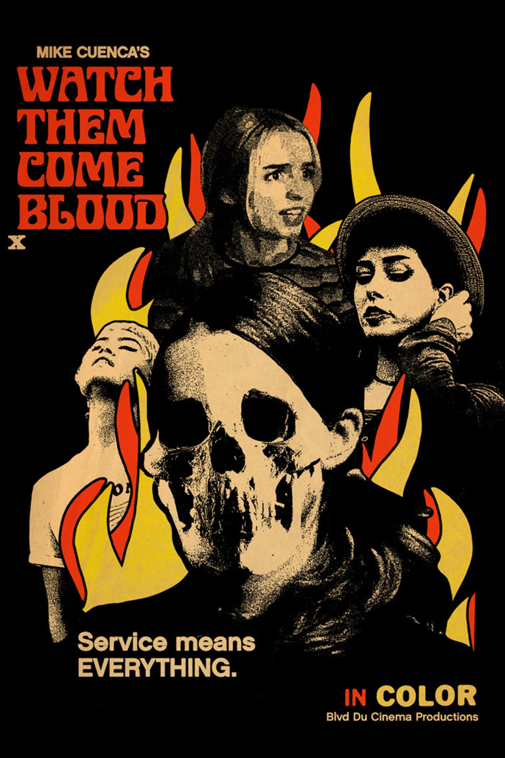 Poster de Watch Them Come Blood