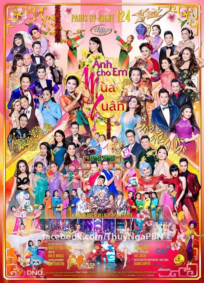 Poster de Paris by Night 124 - Anh Cho Em Mùa Xuân