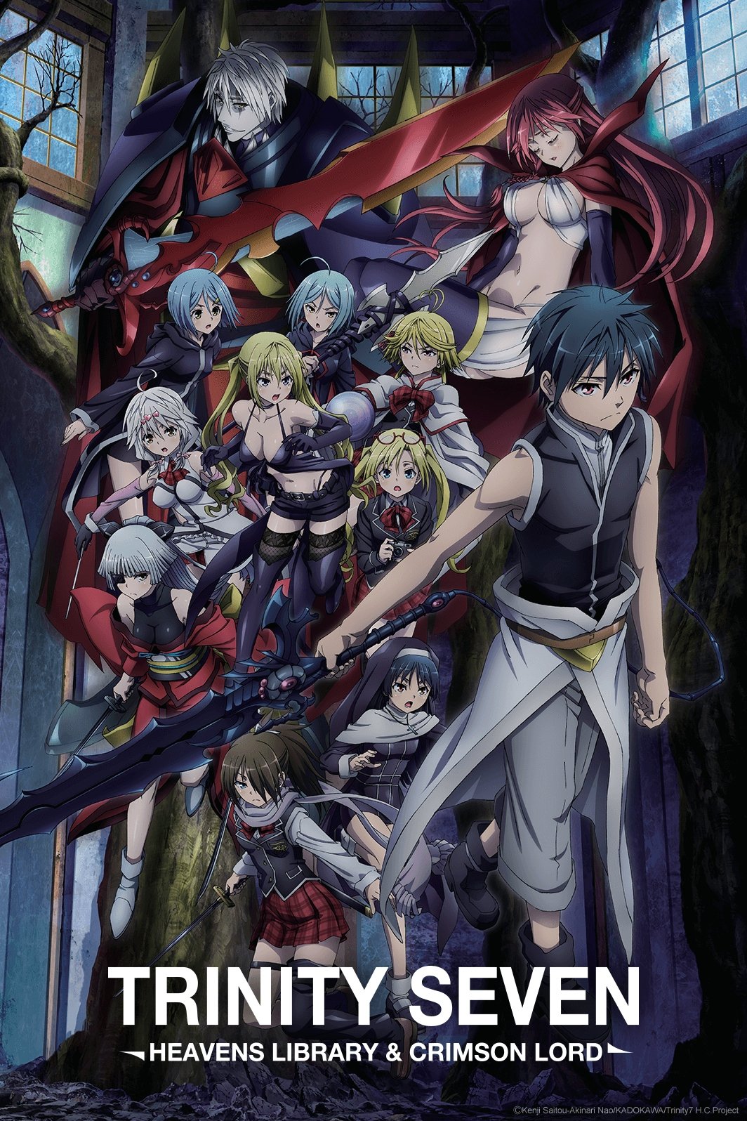 Trinity Seven: Heaven's Library & Crimson Lord