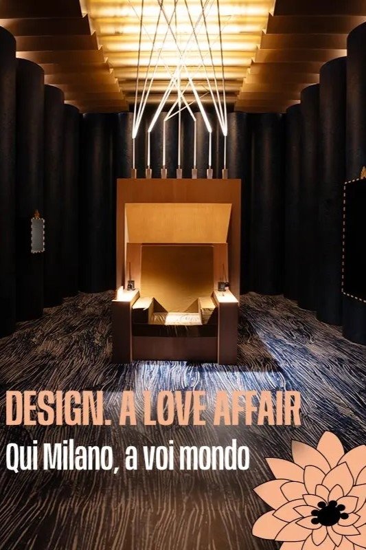 Poster de Design. A Love Affair: Qui Milano, a voi mondo