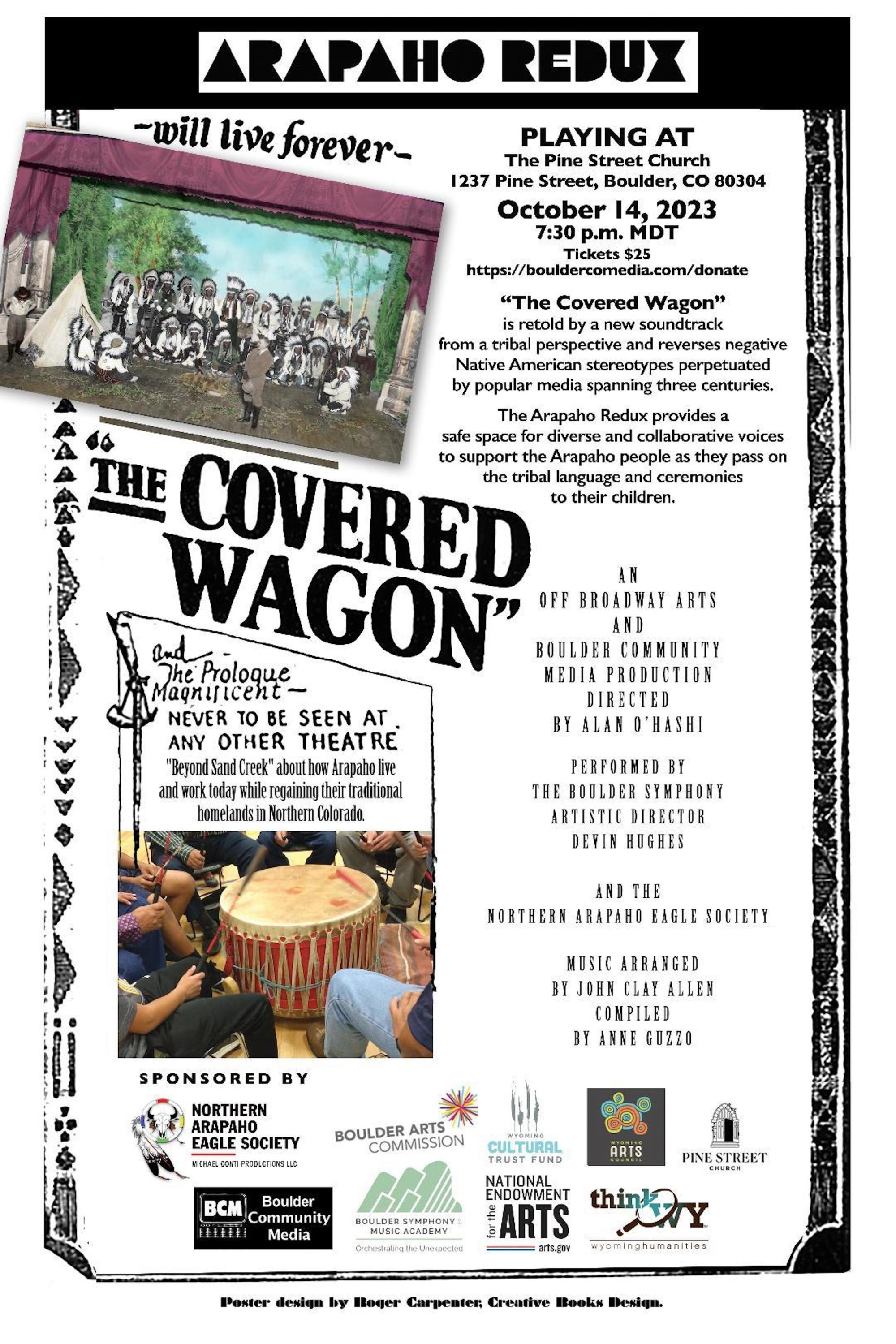 Poster de The Arapaho Covered Wagon Redux - Arapaho Days