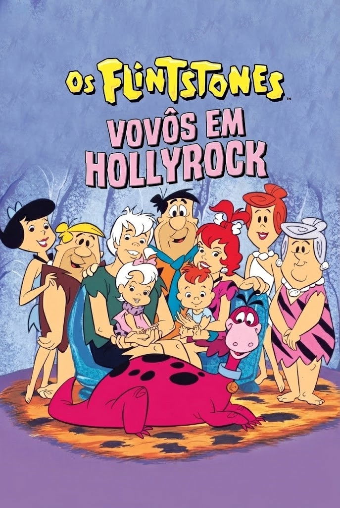 Poster de Os Flintstones Vovôs Em Hollyrock