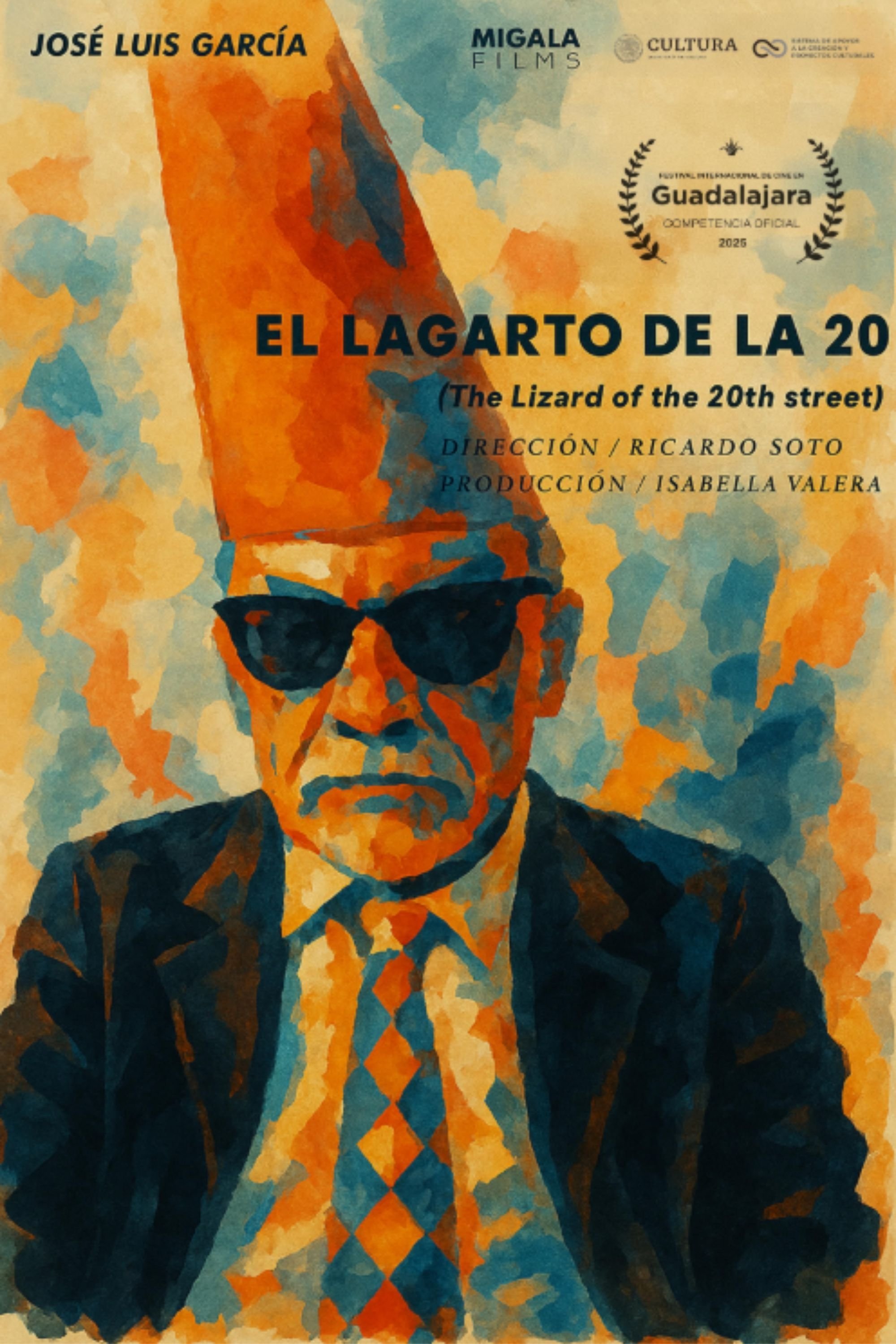 Poster de El lagarto de la 20