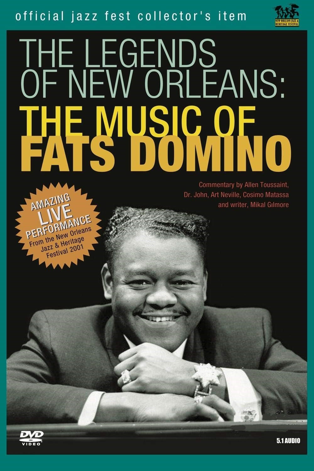 Poster de The Legends of New Orleans : The music of Fats Domino