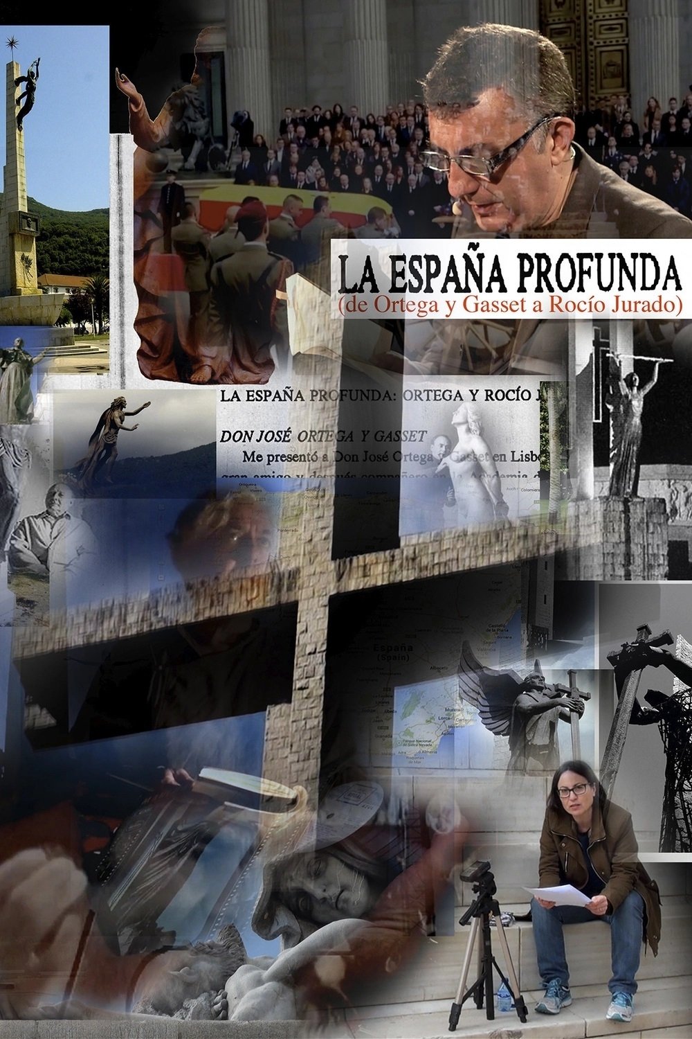Poster de La España Profunda (de Ortega y Gasset a Rocío Jurado)