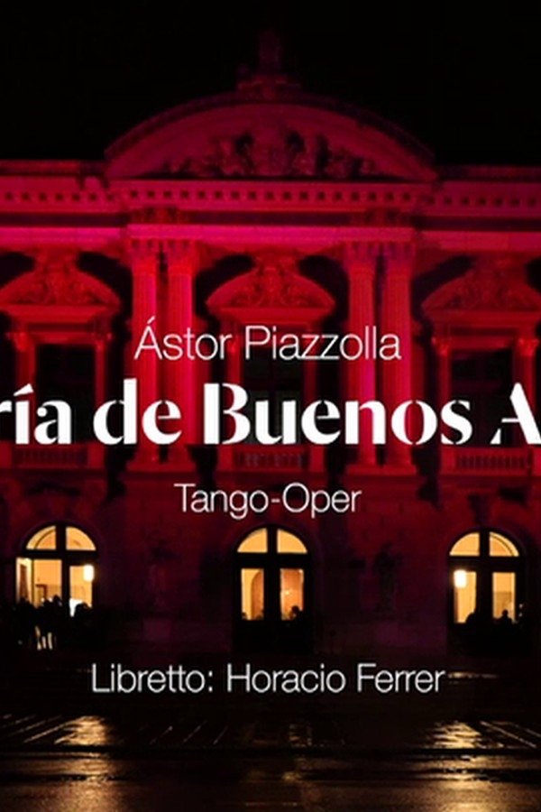 Poster de Astor Piazzolla: María de Buenos Aires - Grand Théâtre de Genève