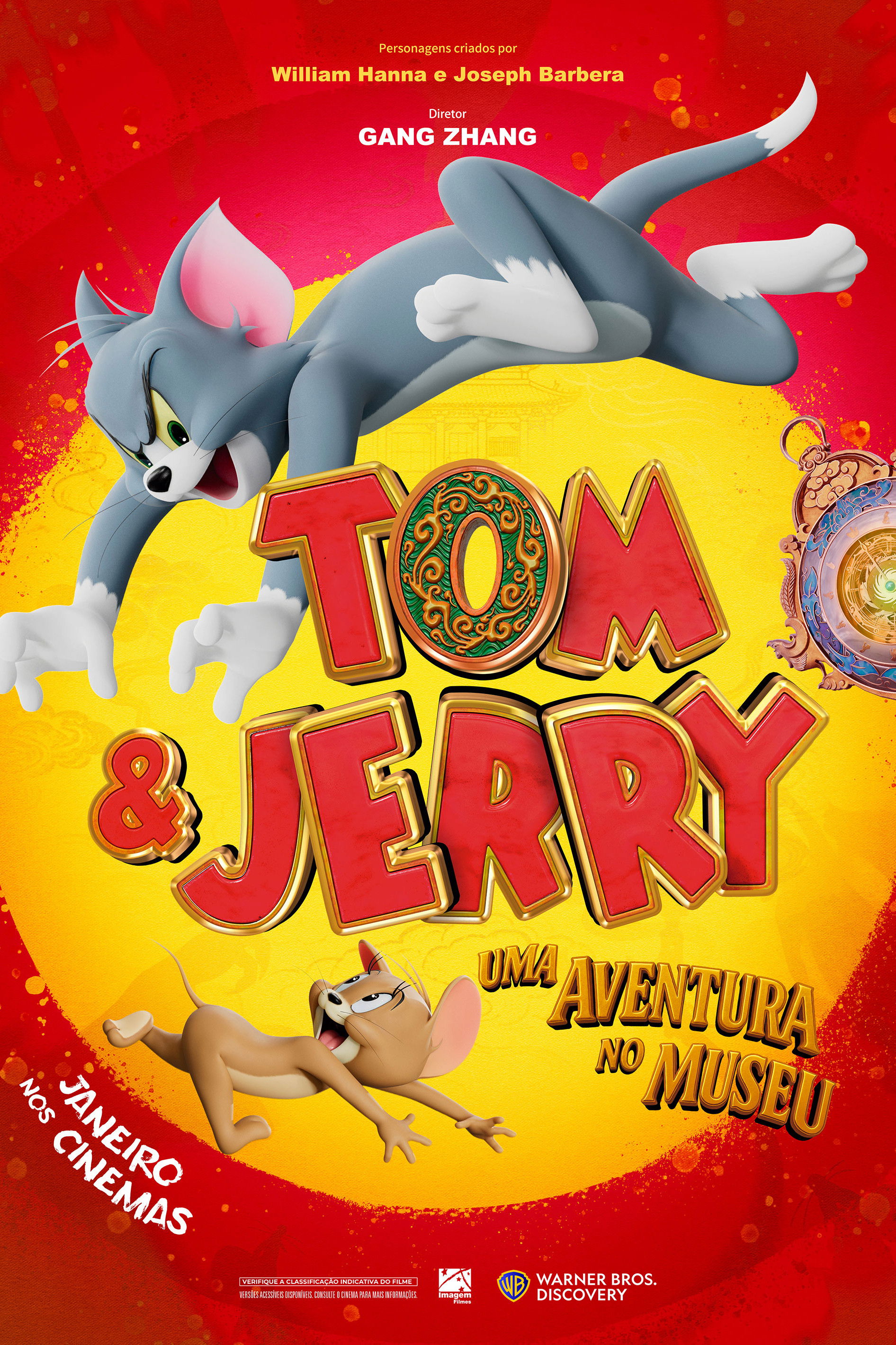 Poster de Tom & Jerry: Uma Aventura no Museu