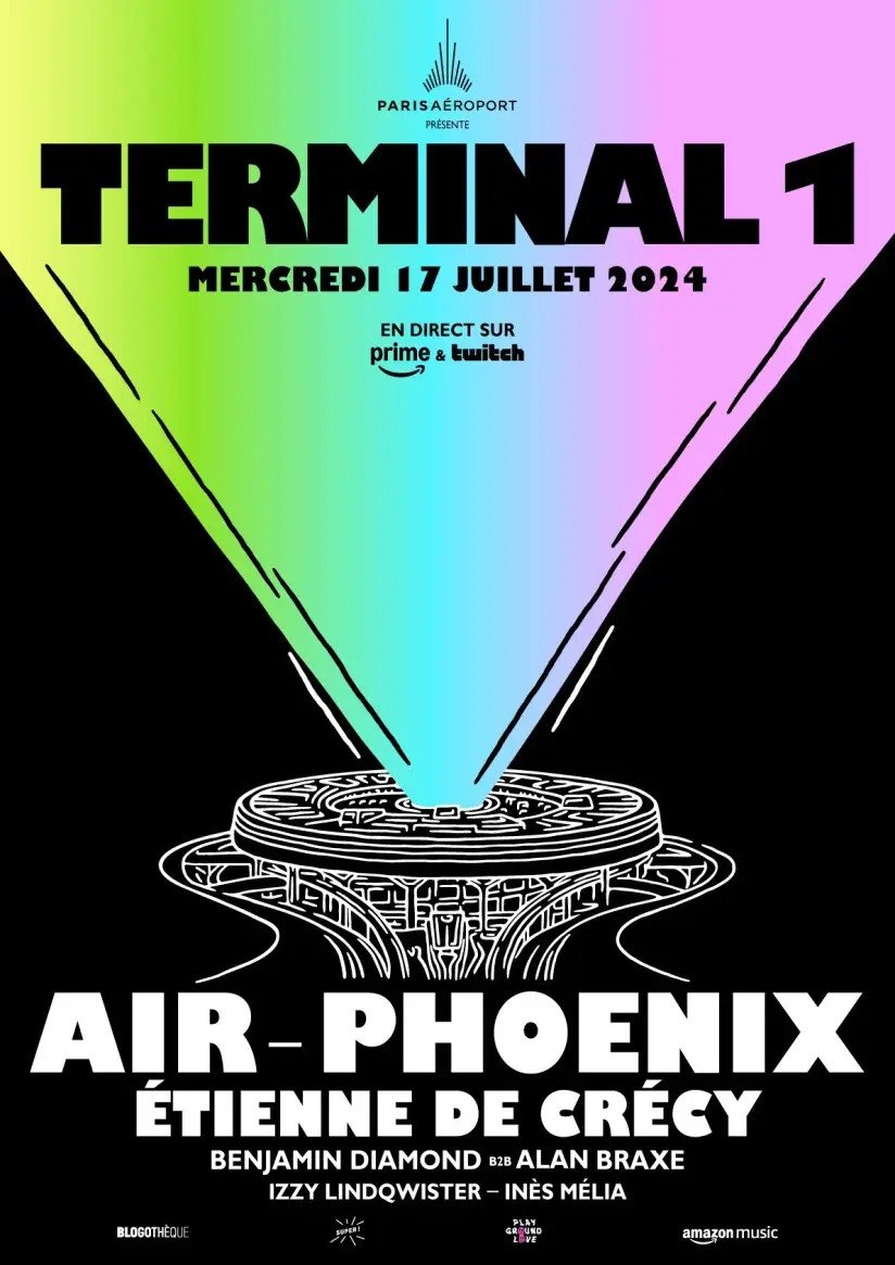 Poster de Terminal 1 : Air, Phoenix et Étienne de Crécy