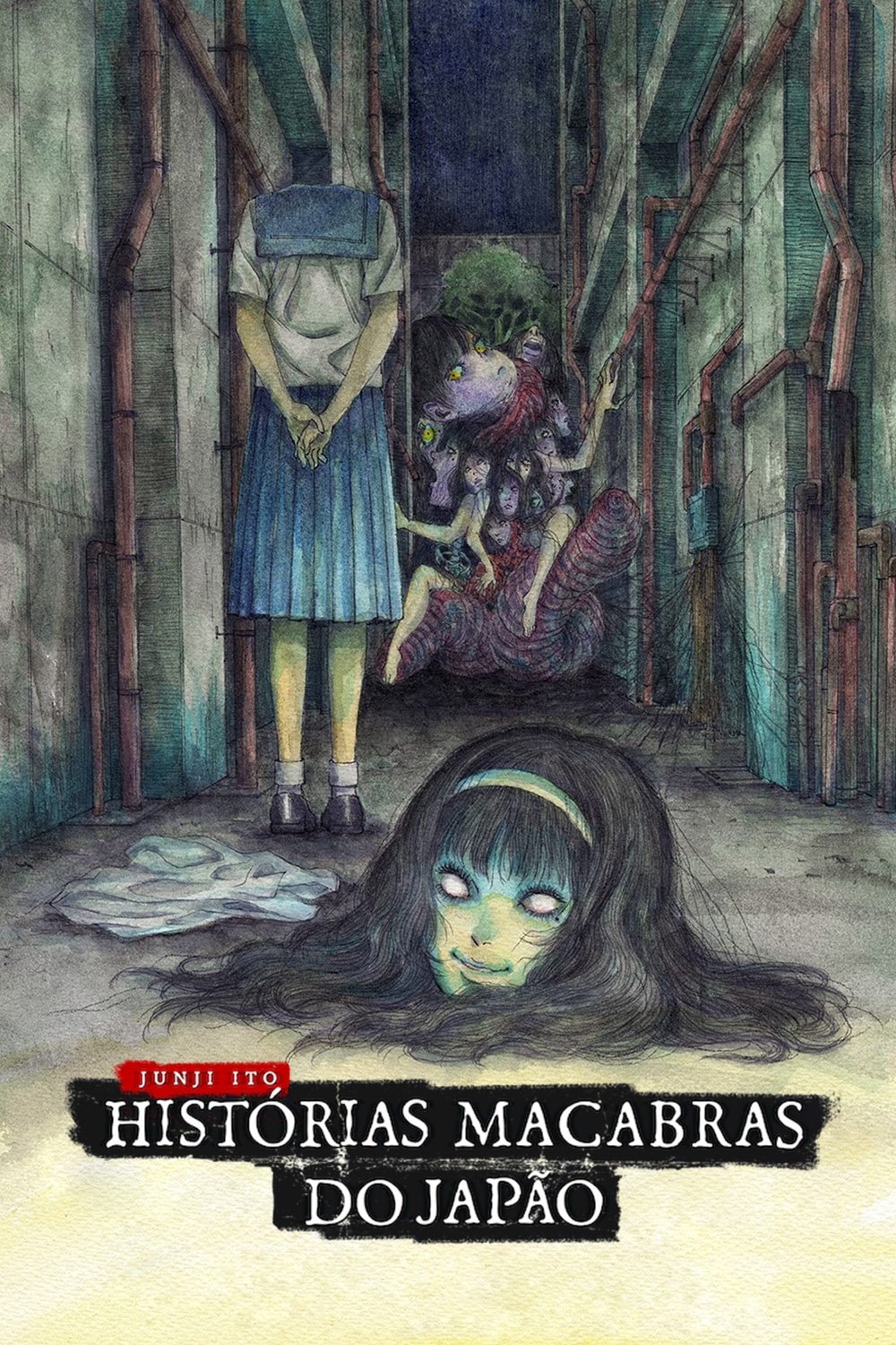 Poster de Junji Ito: Histórias Macabras do Japão