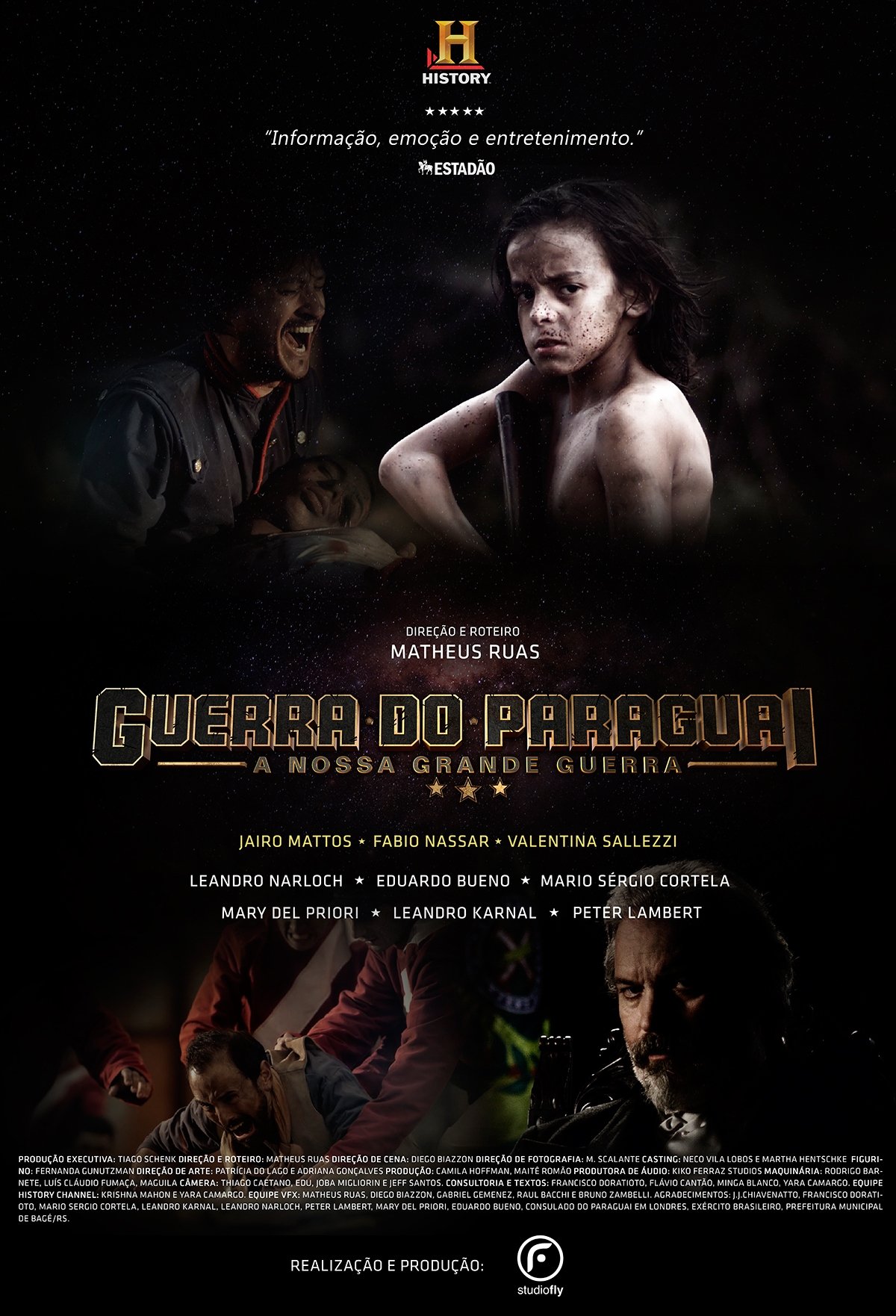 Poster de Guerra do Paraguai
